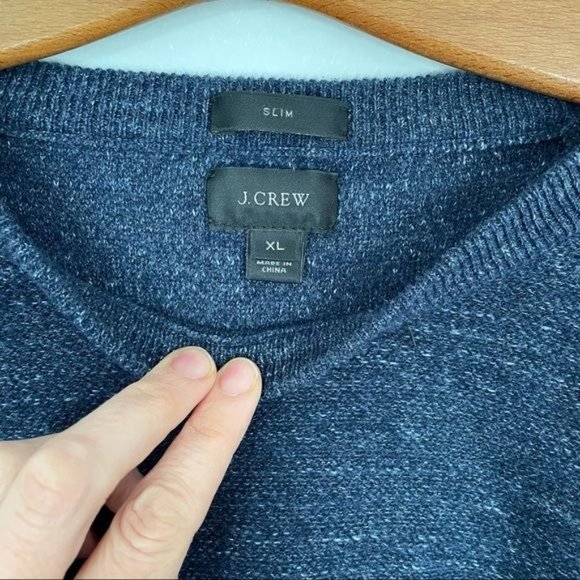 J. Crew Factory Men’s Cotton Raglan Sleeve Budded Crewneck Size Large - Picture 5 of 8